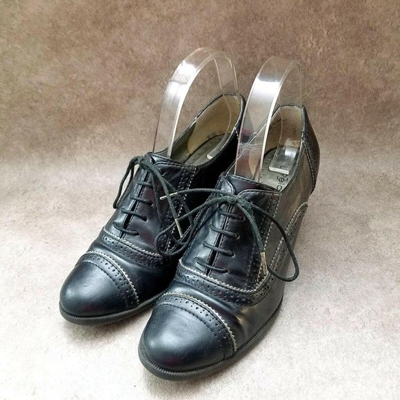 Relativity Womens Henry  Sz 9 M Black  Lace Up Oxf - Picture 3 of 9